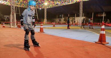 “Patins na Tenda” agita o feriado em Ribeirão Pires