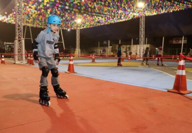 “Patins na Tenda” agita o feriado em Ribeirão Pires