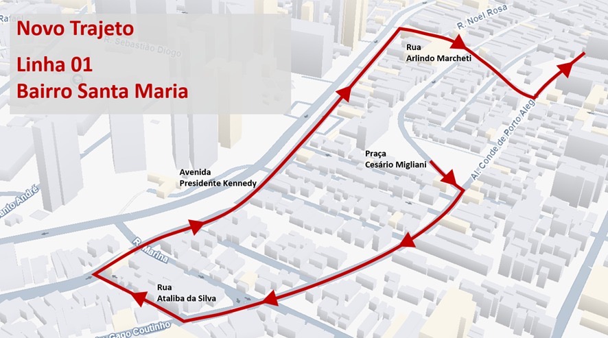 IMG_5597-1 Tarifa Zero realiza ajustes nas linhas Santa Maria e Ligação Fórum/Santa Maria para atender moradores de São Caetano
