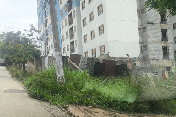 Obras de conjunto habitacional em Santo André estão paradas há um ano e sem previsão de retomada