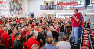 Metalúrgico do ABC: Presidente eleito, Welligton Damasceno integra comitiva de Lula em agenda na Alemanha