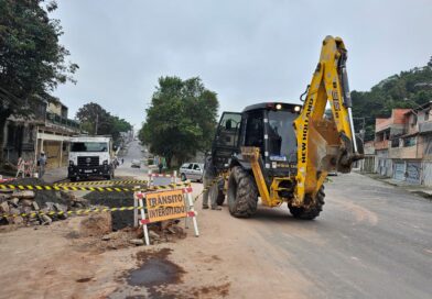 Ribeirão Pires inicia obra de drenagem no Parque Aliança para modernizar sistema de escoamento