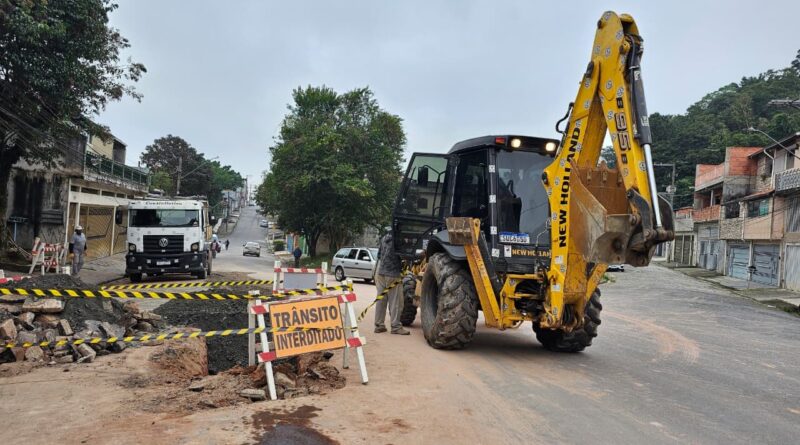 Ribeirão Pires inicia obra de drenagem no Parque Aliança para modernizar sistema de escoamento
