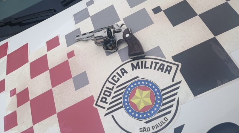 Polícia militar prende indivíduo por porte ilegal de arma de fogo em Ribeirão Pires