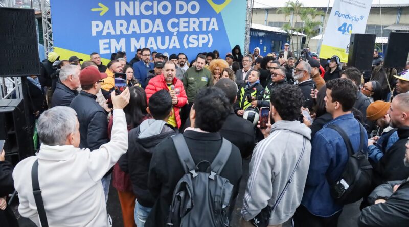 Mauá inaugura primeiro Parada Certa do Brasil; Caio Carvalho relembra articulação para trazer projeto à cidade