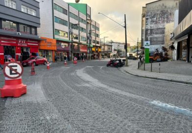 Pavimentação da Rua Euclides da Cunha altera trânsito e implanta sistema siga e pare a partir desta terça-feira (2)