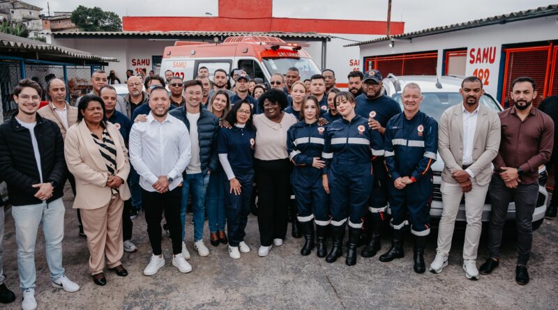 Rio Grande da Serra inaugura primeira base do SAMU e fortalece atendimento de urgência e emergência no município
