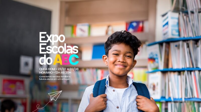 Expo Escolas do ABC reúne cinco instituições de ensino para apresentar propostas pedagógicas e esclarecer dúvidas de pais e responsáveis