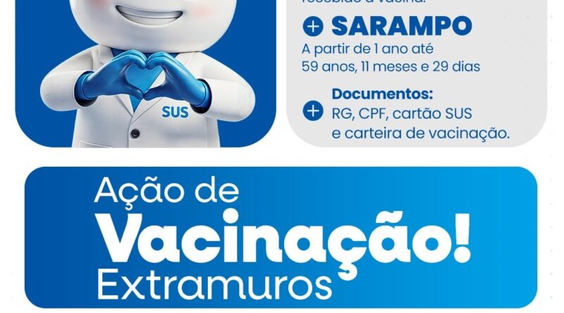 Rio Grande da Serra leva vacinação contra o sarampo e a gripe (influenza) para estação da CPTM nesta terça-feira (04)