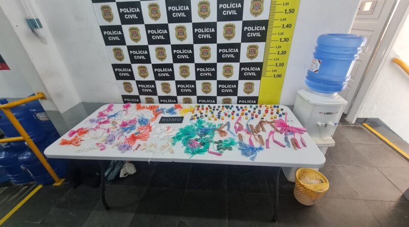 GCM de Rio Grande da Serra apreende entorpecentes em ponto conhecido pelo tráfico