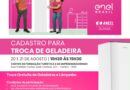 Rio Grande da Serra recebe programa da Enel para troca gratuita de geladeiras e lâmpadas