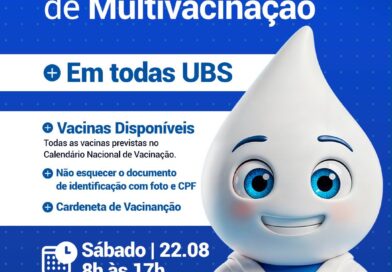 Rio Grande da Serra promove Campanha de Multivacinação em todas as UBSs da cidade neste sábado (22)