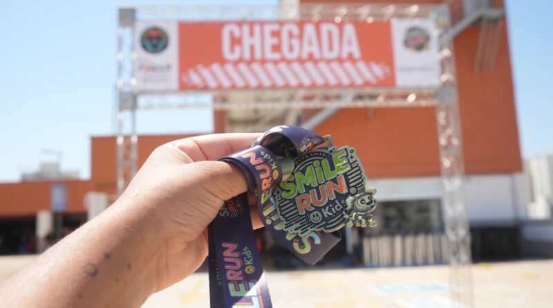 2ª edição da Smile Run Kids incentiva crianças a trocar as telas pelo movimento no Golden Square Shopping