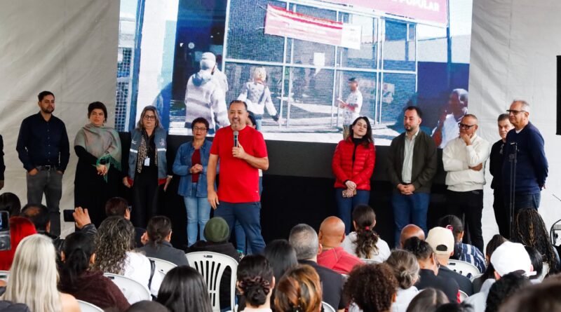 Começa a construção de 160 unidades habitacionais no Jardim Oratório em Mauá