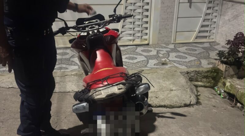 GCM de Mauá recupera motocicleta furtada durante patrulhamento