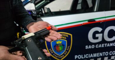 Com apoio do Smart Sanca, GCM de São Caetano prende homem por roubo de veículo com arma falsa