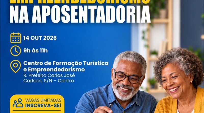 Rio Grande da Serra e Sebrae promovem Oficina de Empreendedorismo na Aposentadoria