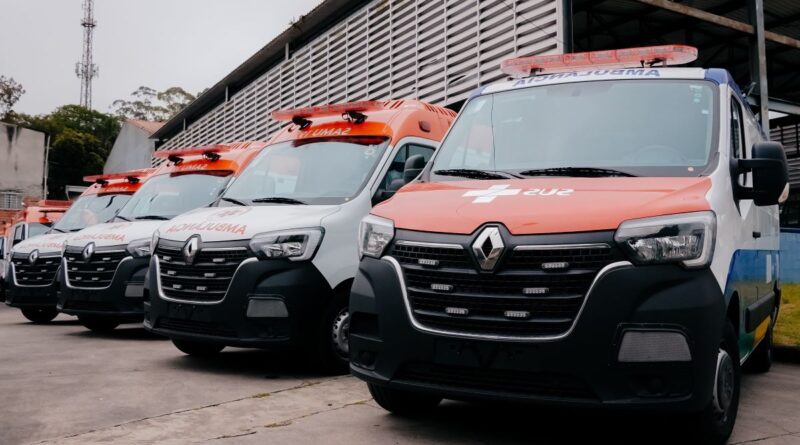 Com novas ambulâncias, São Bernardo reforça frota e qualifica atendimento do SAMU 