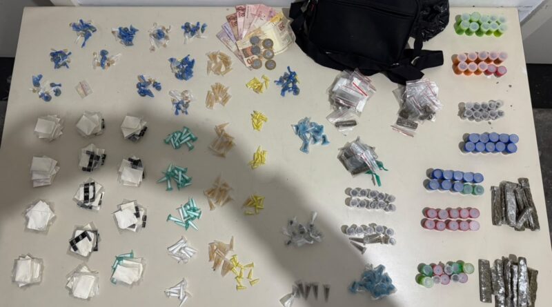 Força Tática prende homem e apreende adolescente or tráfico de drogas em Mauá