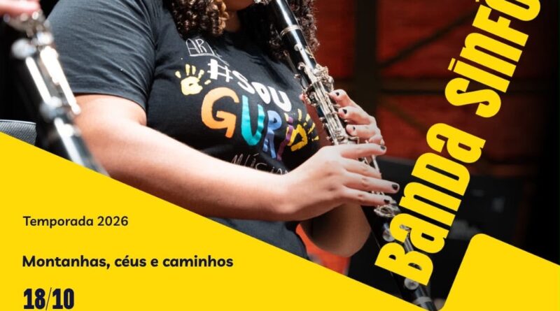 Rio Grande da Serra recebe a Banda Sinfônica do Guri neste domingo (18)