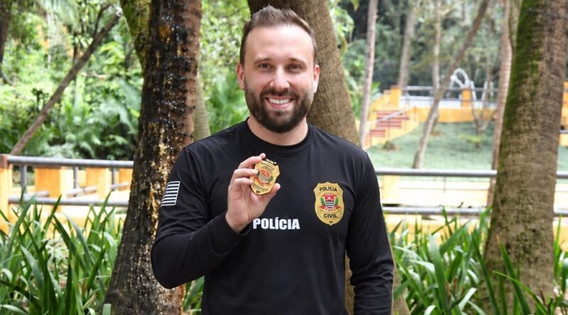 Ex-vereador de Mauá, Fernando Rubinelli assume como investigador da Polícia Civil de SP