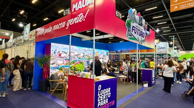 Estande de Mauá atrai centenas de visitantes no primeiro dia da Feira do Empreendedor Sebrae 2026