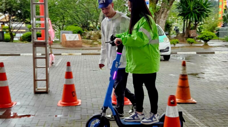 Patinetes elétricos registram 3,2 mil viagens na primeira semana em Ribeirão Pires
